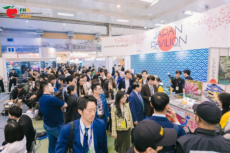 Không gian giao lưu Thương mại - Văn hóa - Ẩm thực Quốc tế tại Triển lãm Food & Hospitality Hanoi 2025